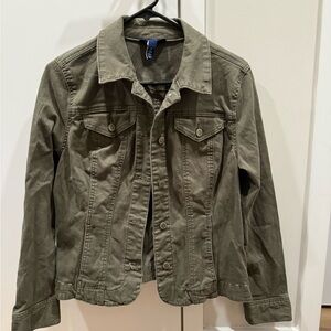 Charter Club Olive Utility Jacket